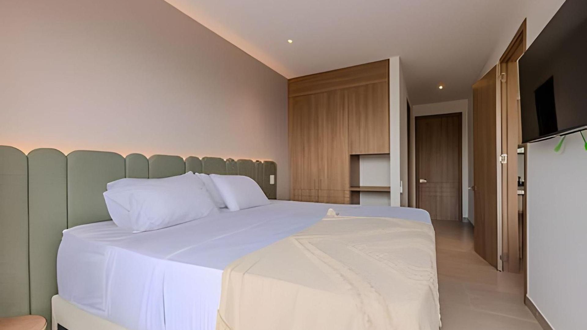Apartamento 1 K Baia Kristal Lujoso Y Nuevo 2 Alcobas Prive 2 Cartagena