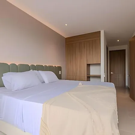 Apartamento 1 K Baia Kristal Lujoso Y Nuevo 2 Alcobas Prive 2 Cartagena